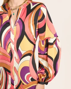 Bluse mit Exklusivdruck