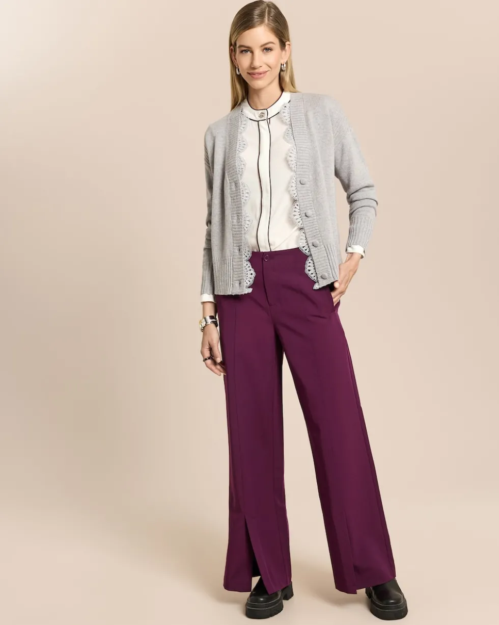 Bluse mit Kontrast