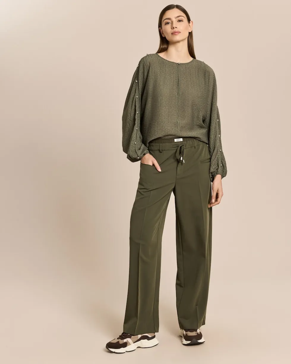 Bluse mit Ärmeldetail