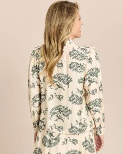 Bluse mit Rüschendetails