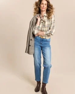 Bluse mit Schluppe
