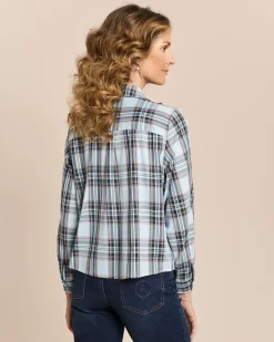 Bluse mit Schluppe