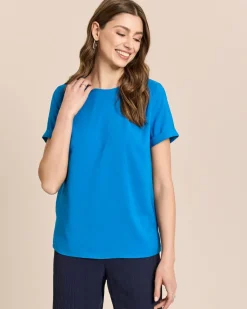 Blusenshirt aus Webware