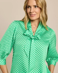 Blusenshirt mit Schleife