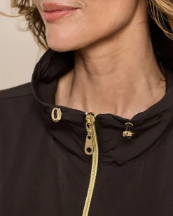 Bomberjacke aus technischem Material
