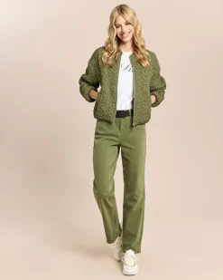Bomberjacke mit Bubble-Effekt