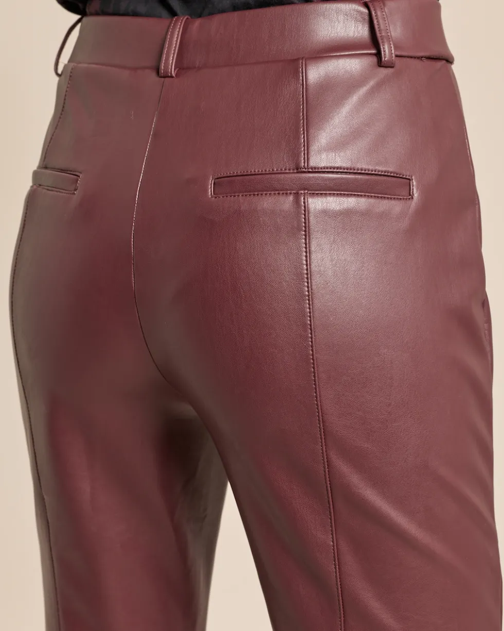 Bootcut Hose in Lammnappaimitat