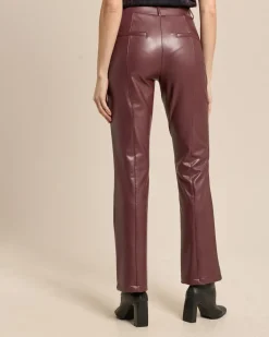Bootcut Hose in Lammnappaimitat