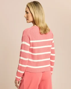 Boxy Bändchengarn-Pullover