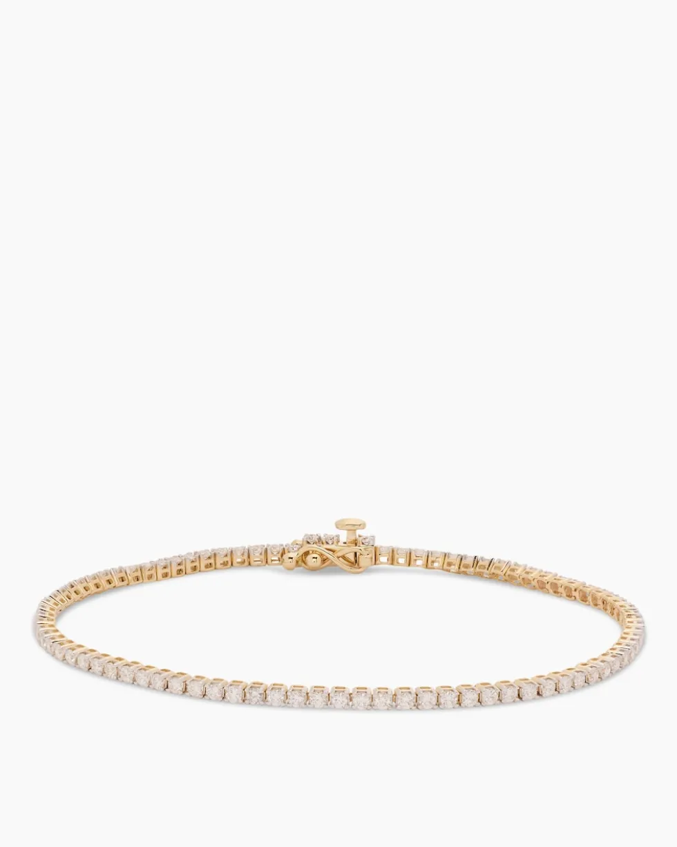 Brillant-Armband mind. 1,70 ct