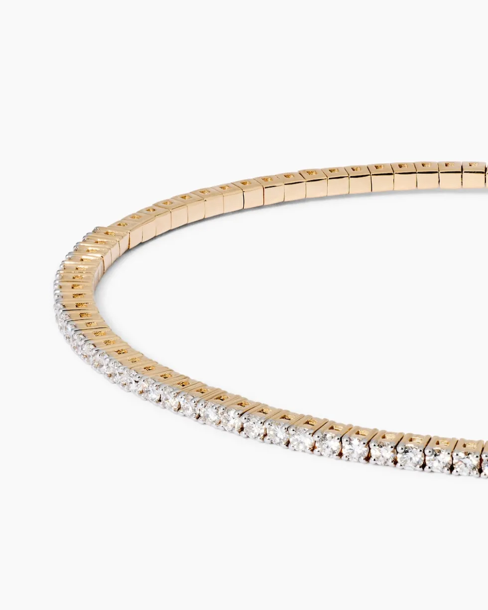 Brillant-Armreif ca. 1,00 ct