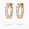Brillant-Creolen ca. 0,25 ct
