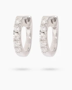 Brillant-Creolen ca. 0,25 ct
