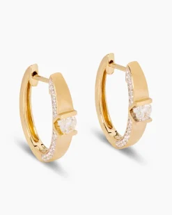 Brillant-Creolen 0,75 ct