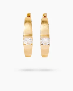 Brillant-Creolen 0,75 ct