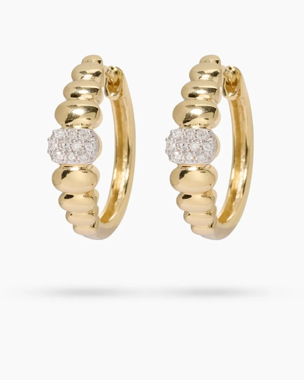 Brillant-Creolen 0,10 ct