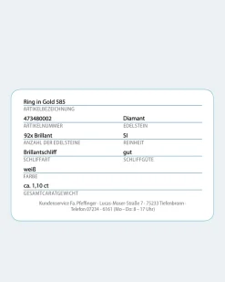 Brillant-Flexring ca. 1,00 ct