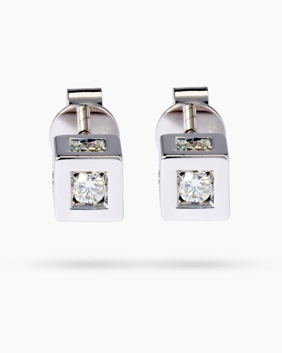 Brillant-Ohrstecker 0,50 ct