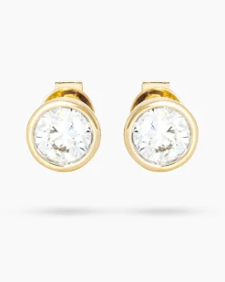 Brillant-Ohrstecker 1,00 ct
