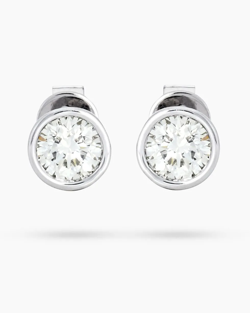 Brillant-Ohrstecker 1,00 ct