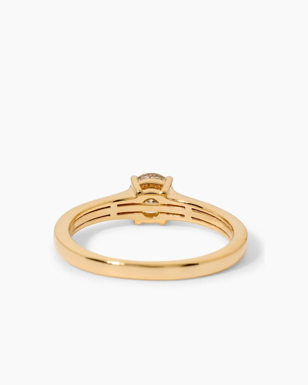 Brillantring 0,50 ct