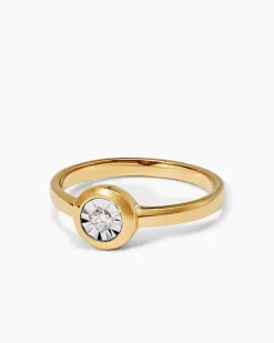 Brillantring 0,06 ct