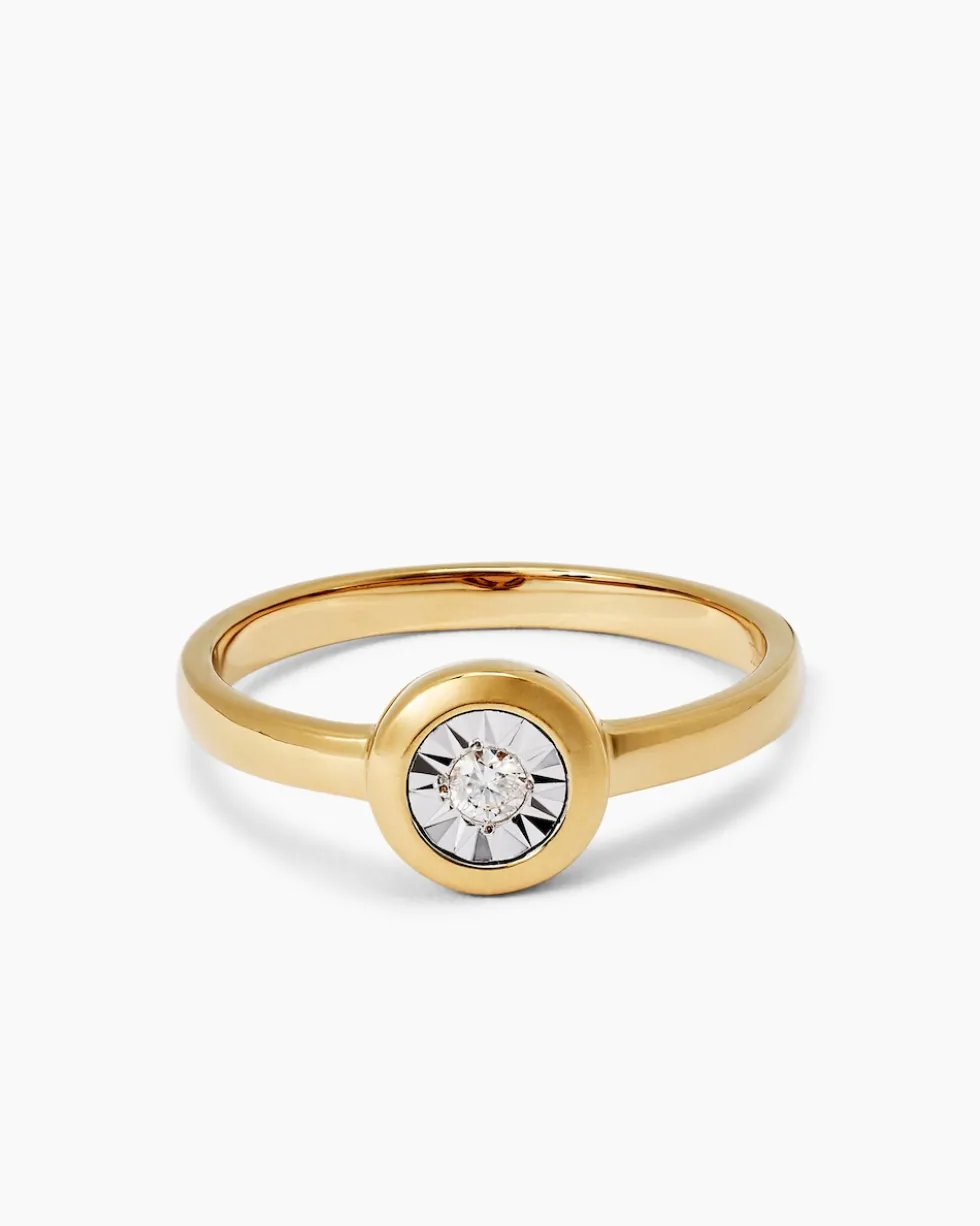 Brillantring 0,06 ct