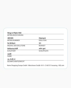 Brillantring 0,40 ct