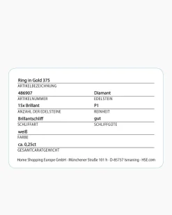 Brillantring 0,25 ct
