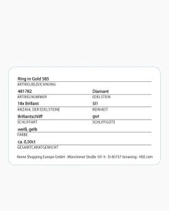 Brillantring 0,50 ct