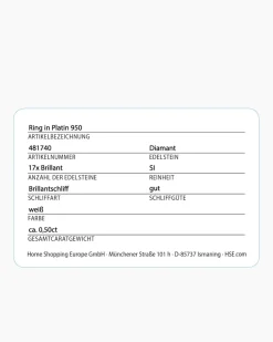 Brillantring 0,50 ct