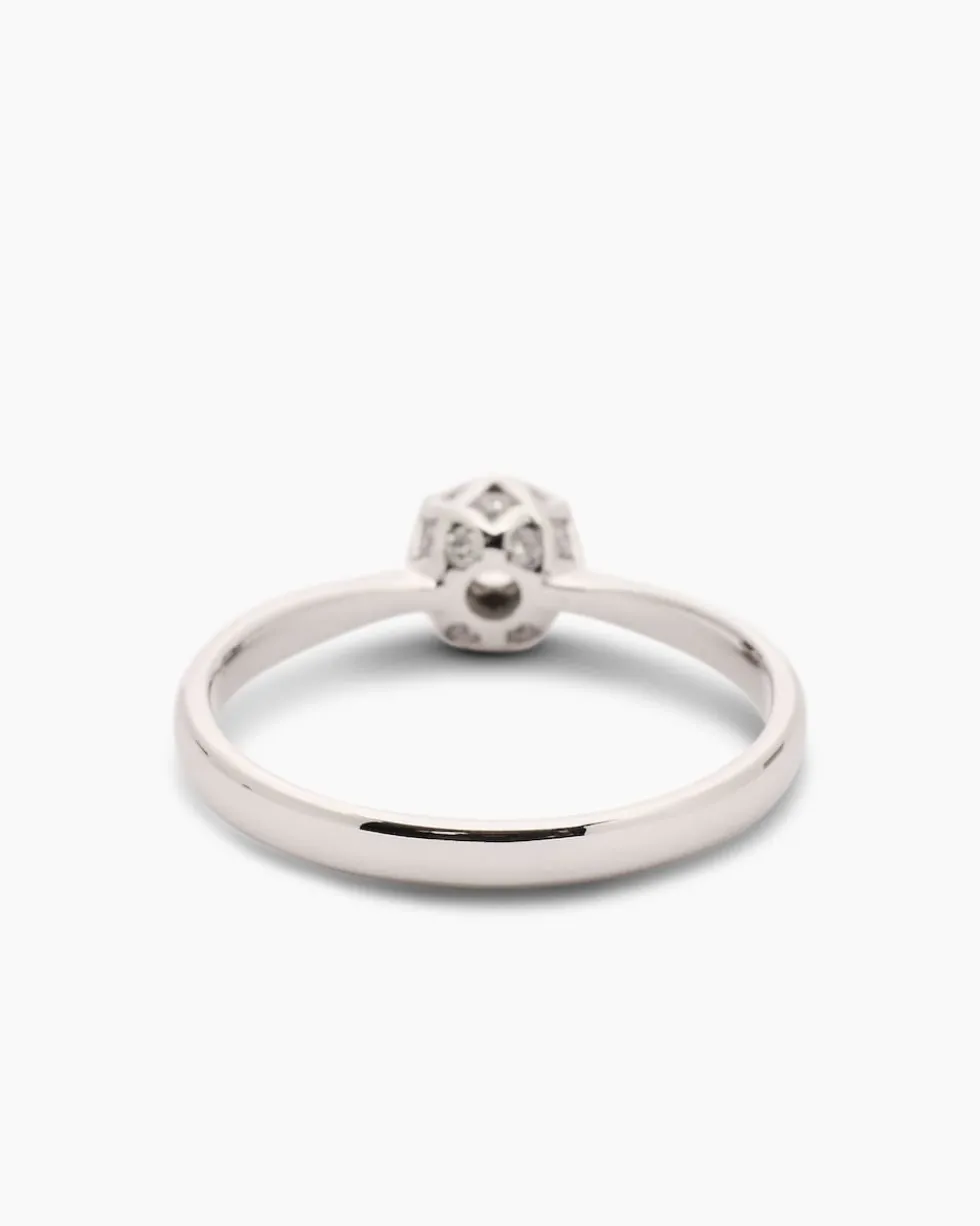 Brillantring 0,50 ct