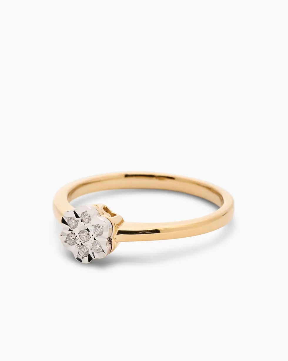 Brillantring 0,06 ct