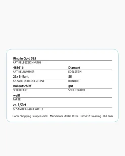 Brillantring 1,50 ct