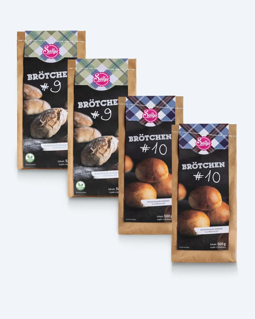 Brotbackmischung Super-Set, 4x 500 g