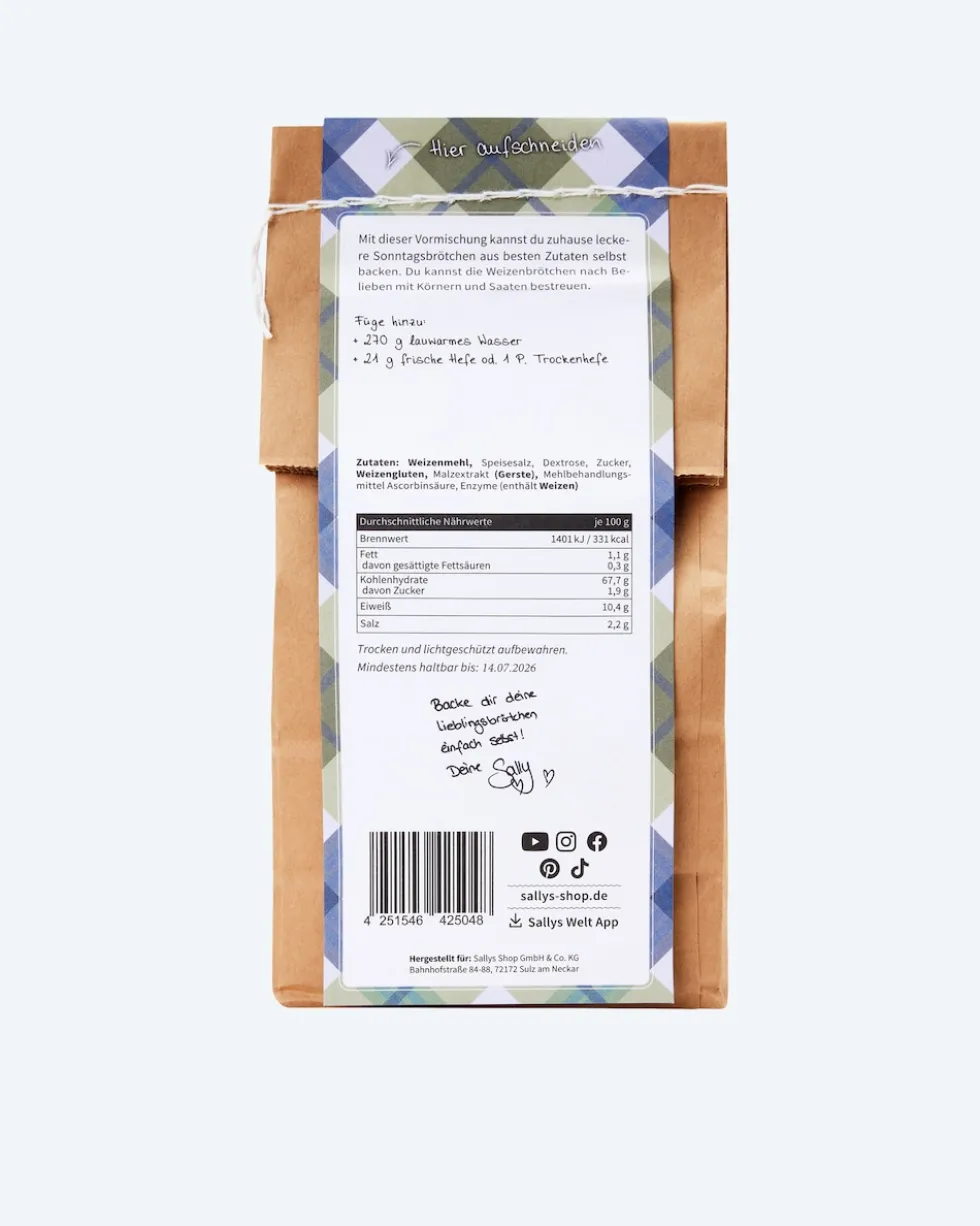 Brotbackmischung Super-Set, 4x 500 g