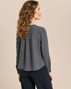 Bubble Crepe Bluse