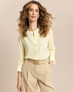 Bubble Crepe Bluse