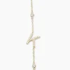 Buchstaben-Armband mit Zirkonia