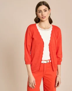 Cardigan Ajourstrick