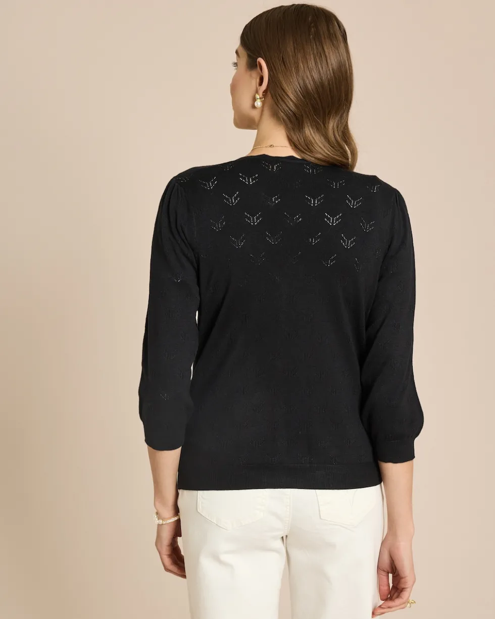 Cardigan Ajourstrick