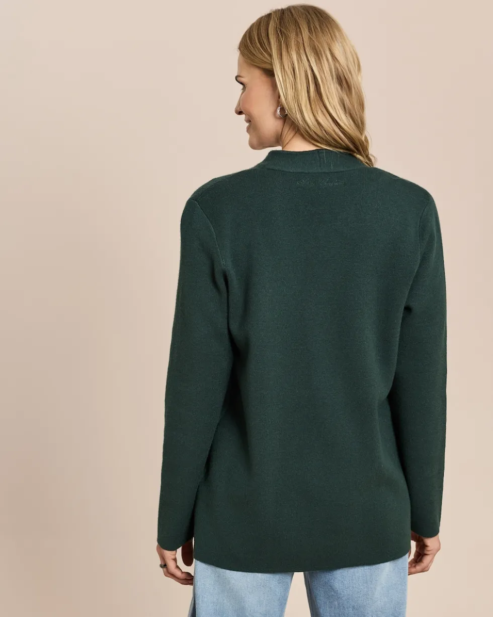 Cardigan in Midi-Länge