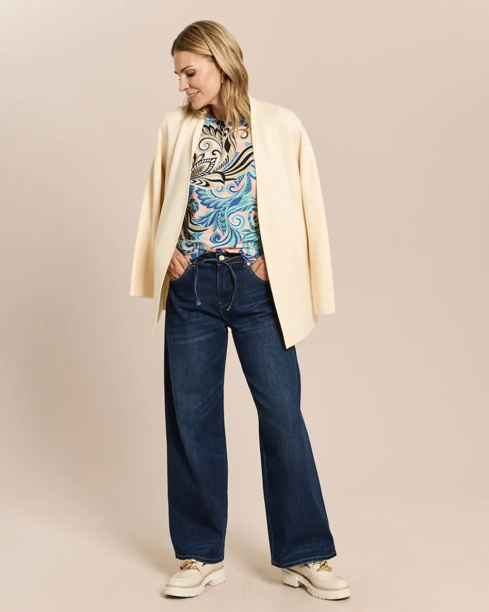 Cardigan in Midi-Länge