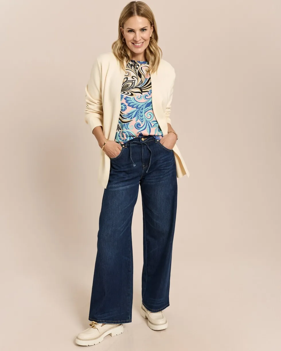 Cardigan in Midi-Länge