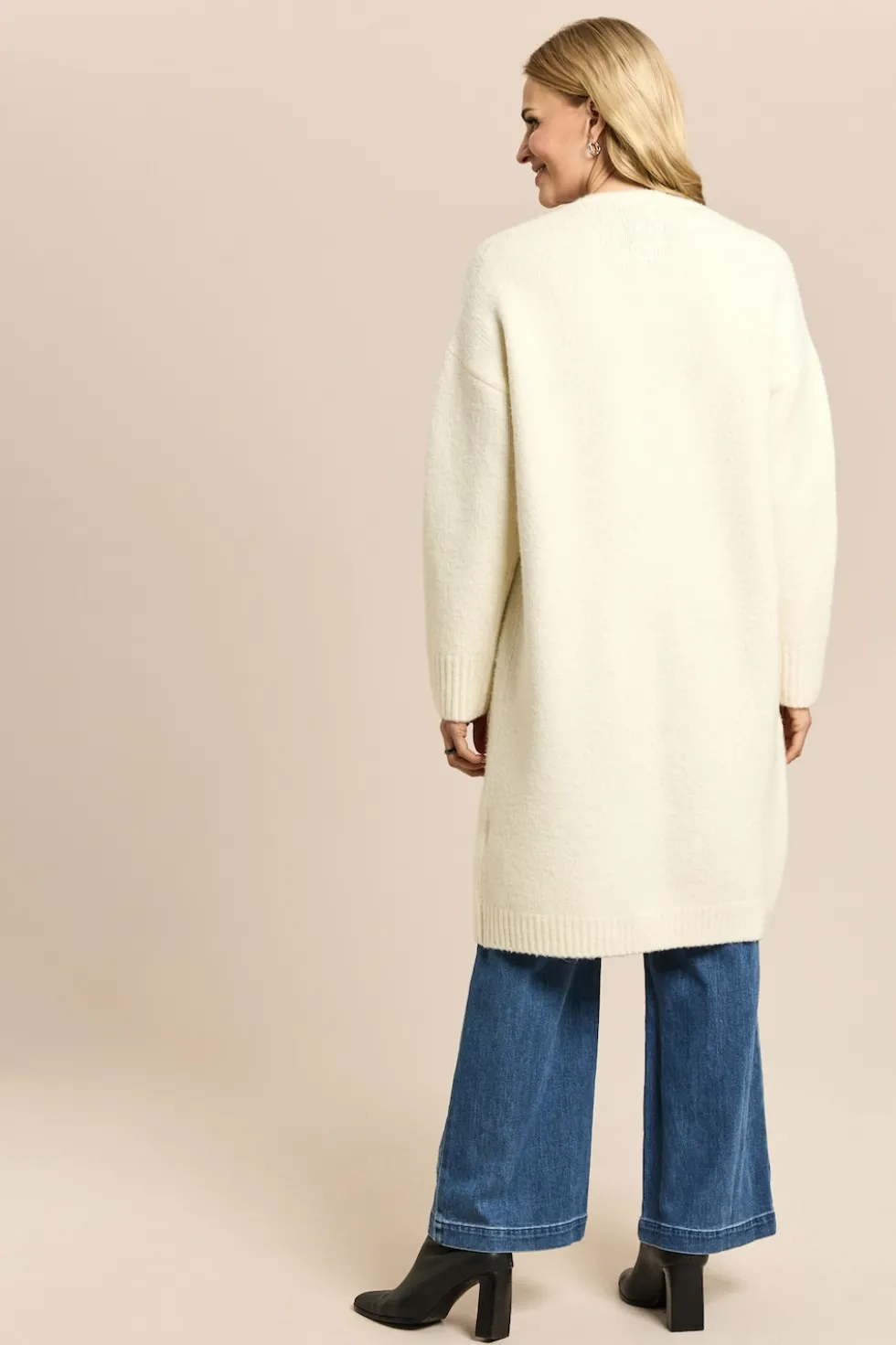 Cardigan Lang Fluffy