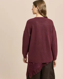 Cardigan mit Bindedetails