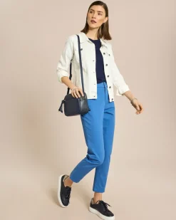 Chino in Cotton-Stretch mit Silk-Touch