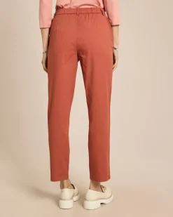 Chino in Cotton-Stretch mit Silk-Touch