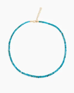 Collier aus Neon Apatit