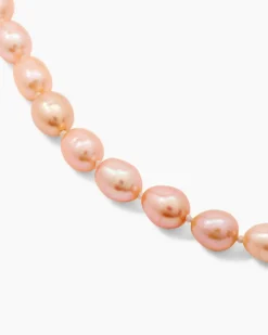 Collier aus Süßwasserzuchtperlen